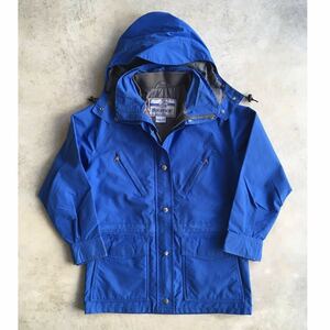 【SOLSTICE】ゴアテックスマウンテンパーカー/USA製 GORE-TEX ブル― ポートランドオレゴン ビンテージ 70s80s90s