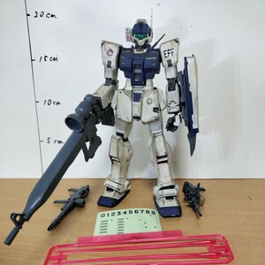 Art hand Auction MG 1/100 プレバン 限定 ジム･スナイパーⅡ ホワイト･ディンゴ隊仕様 塗装 完成品 ガンダム ジャンク ガンプラ フィギュア HG 連邦軍, キャラクター, ガンダム, 完成品