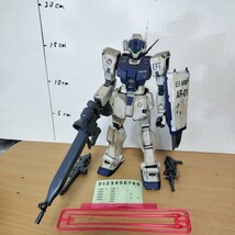 MG 1/100 プレバン 限定 ジム・スナイパーⅡ ホワイト・ディンゴ隊仕様 塗装 完成品 ガンダム ジャンク ガンプラ フィギュア HG 連邦軍_画像10