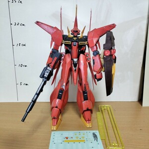 Art hand Auction RE 1/100 AMX-107 バウ 塗装 素組 完成品 ネオジオン HG グレミー･トト キュベレイ クィンマンサ フィギュア ガンダム ジャンク ガンプラ, キャラクター, ガンダム, 完成品