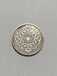 昭和33年(1958年）　鳳凰100円銀貨　1枚　pi22