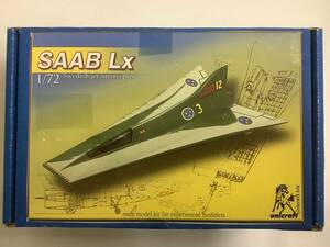 3 デカール欠 ユニクラフト 1/72 サーブ Lx スウェーデン 戦闘機 インターセプター Swedish jet intercepter レア プラモデル レジンキット