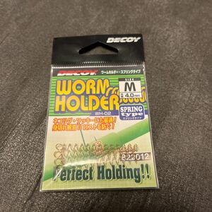 送料84円 新品 デコイ ワームホルダー　スプリングタイプ　M DECOY カツイチ WORM HOLDER WH02 ワーム　コイル　