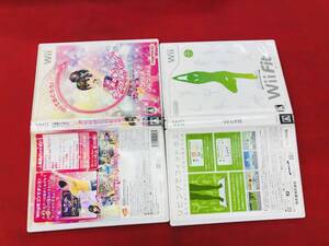 ハッピーダンスコレクション なりきりダンスゲーム Wii fit 即落札!! セット