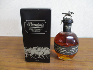 【YP80/K】★未開栓 古酒 Blanton's ブラントン ウイスキー 750ml 46.5% 2021年 箱付き シングルバレル バーボン