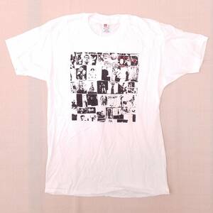 魅惑のバンドT特集! 90sデッド『THE ROLLING STONES(ザ・ローリング・ストーンズ) / EXILE ON MAIN ST』半袖Tシャツ Hanes 白 L／ロックT