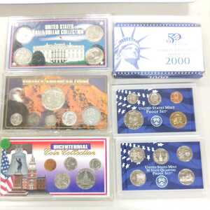 ●サ0902H◎アメリカ　プルーフセット　UNITED STATES MINT　PROOF SET　2000等　色々まとめて　コレクターさん放出品◎