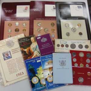 ●サ0915H◎世界のコイン　CANADA Year Set 1973/1988　UNCIRCULATED COIN SET等　色々まとめて　いっぱい　コレクターさん放出品◎