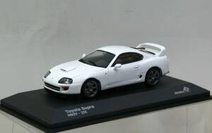 【ソリド】1/43 トヨタ スープラ (JZA80) 2001年 ホワイト (商品№ S4314001 )ダイキャスト製のミニカー