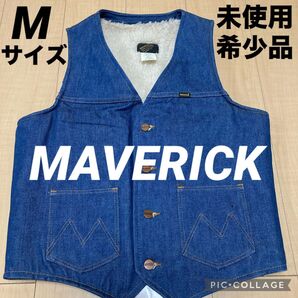maverick デニムボアベスト 70s USA製 Wrangler