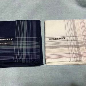 ハンカチ BURBERRY バーバリー 紳士用　メンズ