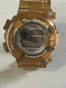 CASIO/カシオ　G-SHOCK　FROGMAN　WCCS　 DW-8201WC　メンズ腕時計 動作未確認 ジャンク