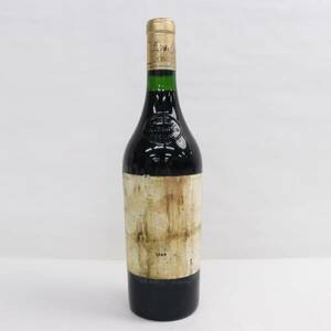 CHATEAU HAUT BRION（シャトーオーブリオン）1989 13％ 750ml ※ラベル汚れ・裏ラベルなし・液面低下 G24A220028