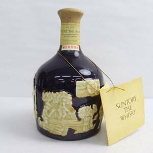 SUNTORY（サントリー）ザ ウイスキー 有田焼 43% 760ml 陶器（重量 1257g）X24B050057