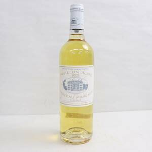 1円~PAVILLON BLANC DU CHATEAU MARGAUX（パヴィヨン ブラン デュ シャトーマルゴー）2005 14％ 750ml T24B040037