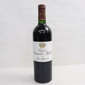 Chateau Sociando Mallet（シャトー ソシアンド マレ）2012 13％ 750ml ※裏ラベル汚れ T24B040050