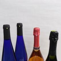 【4本セット】ワイン各種（ガンチア ロゼ スプマンテ ブリュット 11.5％ 750ml 等）X24B080002_画像4