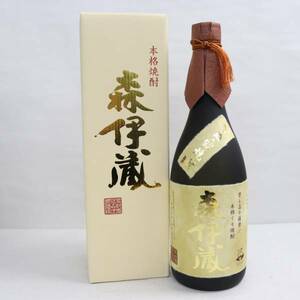 1円~森伊蔵 かめ壺焼酎 金ラベル 25度 720ml ※箱折れ X24B090013