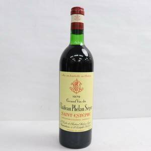 Chateau Phelan Segur（シャトー フェラン セギュール）1979 14%未満 750ml O24B020048