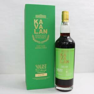 KAVALAN（カバラン）ソリスト ポートカスク シングルモルト 61％ 1000ml G24B160074