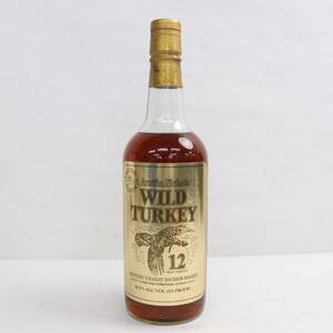 1円~WILD TURKEY（ワイルドターキー）12年 リミテッドエディション ゴールドラベル 50.5％ 750ml G24B190026