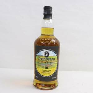 1円~SpringBank（スプリング バンク）10年 ローカルバーレイ 2007-2017 57.3％ 700ml T24B180051