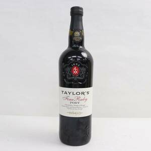 TAYLORS（テイラー）ファイン ルビー ポート 20％ 750ml ※ラベル汚れ T24B180040