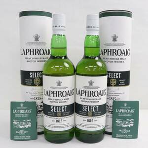 【2本セット】LAPHROAIG（ラフロイグ）セレクト 40％ 700ml D24B150012