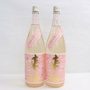 【2本セット】来福 純米酒 さくら 生酒 17度 1800ml 製造24.02 G24B160037