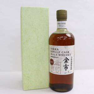 1円~NIKKA（ニッカ）余市 北海道余市モルト 十年浪漫倶楽部 5年 2005-2010 61％ 750ml N24B180010