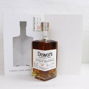 Dewars（デュワーズ）27年 ダブルダブル スモールバッチ 46% 500ml N24B190028