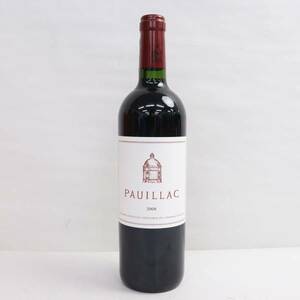 1円~PAUILLAC DE LATOUR（ポイヤック ド ラトゥール）2008 13.5％ 750ml T24B200089