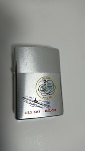 ZIPPO ジッポー ミリタリー U.S.S. BAYA AGSS-318 submarine ビンテージ 両面加工