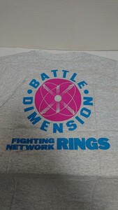 【プロレス】RINGS リングス 前田日明 大会記念Tシャツ ⑪ 未使用