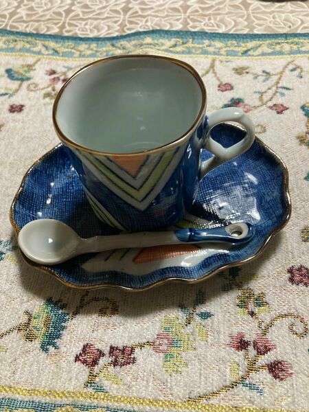 昭和レトロ 陶器のコーヒーカップ