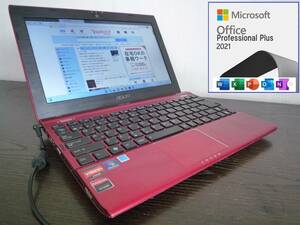 ☆彡 Eee PC 1215B AMD APU E450 1.65GHz/2G/320G/12.1型1,366×768/Win11+2021