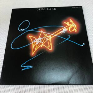 GREG LAKE LPレコード 国内盤　グレッグ・レイク&ゲイリー・ムーア