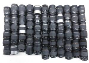 (4607U)ジャンク Canon EF28-80mm 3.5-5.6ⅤUSM 35-80mm 4-5.6 80-200mm 4.5-5.6 等 キヤノン まとめて 大量セット 本 動作未確認 同梱不可