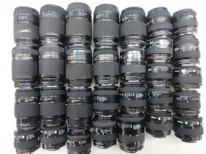 (4506U)ジャンク Nikon AFNIKKOR28-70mm 3.5-4.5 35-70mm 3.3-4.5 70-210mm 4-5.6 等 ニコン まとめてセット 30本 動作未確認 同梱不可