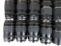 (4510K)ジャンク Canonキヤノン ZOOM LENS EF 75-300mm4-5.6 Ⅱ Ⅲ USM IS 100-300mm4.5-5.6 まとめて大量セット40点 動作未確認 同梱不可_画像10