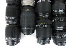 (4511K)ジャンク Nikon ニコン AF NIKKOR 28-80mm3.3-5.6G 35-80mm4-5.6D 70-300mm4-5.6G等まとめて大量セット35点 動作未確認 同梱不可_画像10
