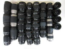 (4511K)ジャンク Nikon ニコン AF NIKKOR 28-80mm3.3-5.6G 35-80mm4-5.6D 70-300mm4-5.6G等まとめて大量セット35点 動作未確認 同梱不可_画像1