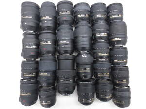 (4598U)ジャンク Nikon AFSDX18-70mm 3.5-4.5G ED DX55-300mm 4.5-5.6G ED VR等 まとめてセット 25本 動作未確認 同梱不可