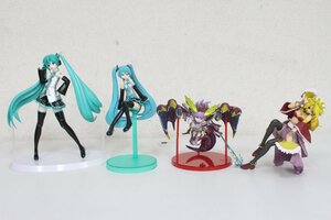 ○(7)初音ミク 2体 パズル＆ドラゴン ソニア 三国志大戦3 甘皇后 フィギュア まとめ