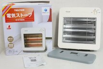 ○美品 テクノス 電気ストーブ ES-K730 動作OK_画像1