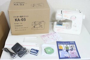 ○美品 ジャガー 電子ミシン KA-03 動作OK