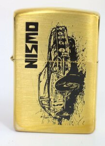 ●未使用 NISMO Zippo SOLID BRASS