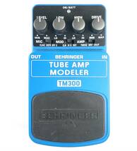 BEHRINGER TUBE AMP MODELER TM300（ベリンガー/チューブアンプモデラー/ギター用エフェクター/動作未確認/JUNK）_画像1