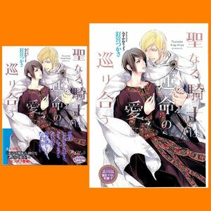 ■2点[聖なる騎士は運命の愛に巡り合う]コミコミ特典小冊子★釘宮つかさ(みずかねりょう)/プリズム文庫