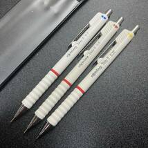 廃番 rotring ロットリング Tikky II ティッキー2 製図用 シャープペンシル 0.35mm, 0.5mm, 0.7mm セット_画像1